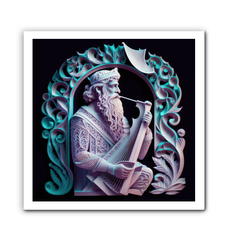 Tribal Drum Themed Canvas Artwork for Collectors