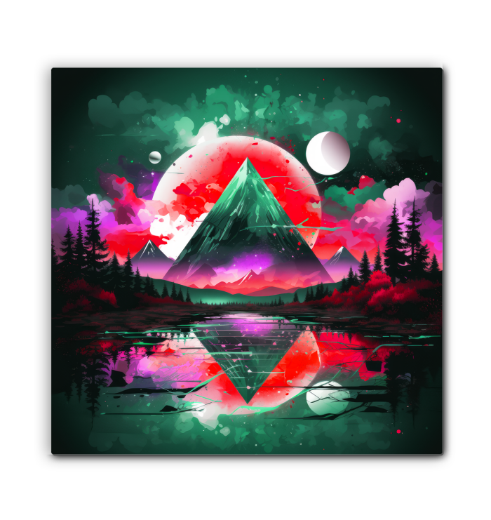 Enchanted Estuary Peaceful Landscape Canvas