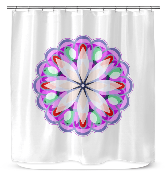 Mandala Elements Earthy Curtain - Beyond T-shirts