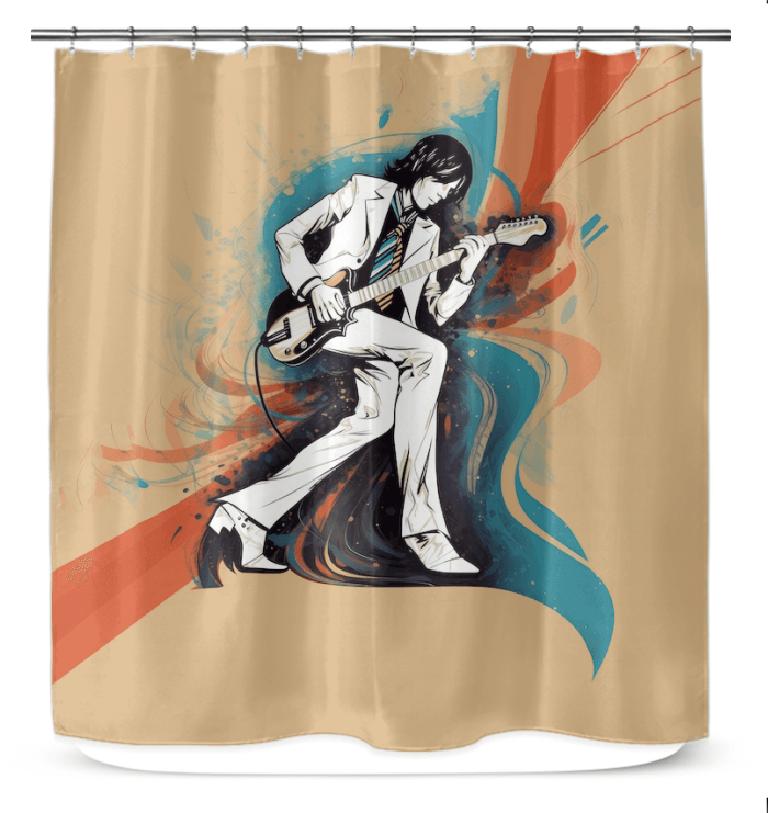 Runway Reverie Fashion Jam Shower Curtain - Couture Magic - Beyond T-shirts