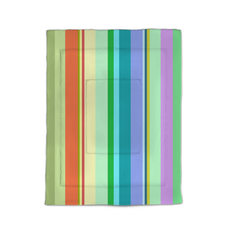 Close-up view of the Serene Stripes Comforter highlighting the intricate stripe pattern and premium fabric quality.