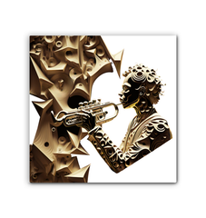 Crescendo Charms Wrapped Canvas