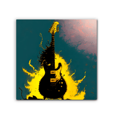 Saxophone Serenity - Jazz Music Canvas Wall Art - Beyond T-shirts