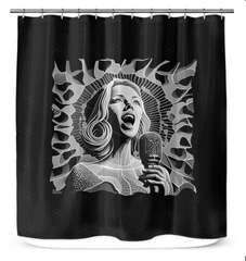 Tempo Tunes Shower Curtain