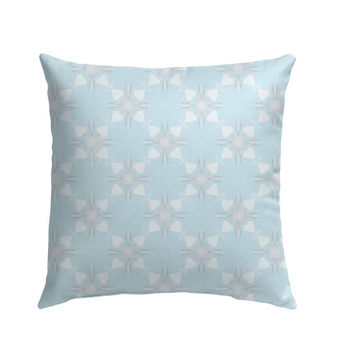 Wildflower Waltz Outdoor Pillow - Side Angle