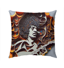 Music Lover's Retreat Outdoor Pillow