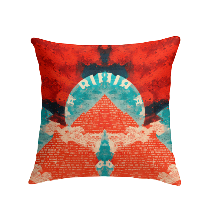 Surfing Harmony Indoor Pillow - Beyond T-shirts