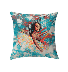 Surfing Serenade Indoor Pillow Find Your Calm By The Coast - Beyond T-shirts