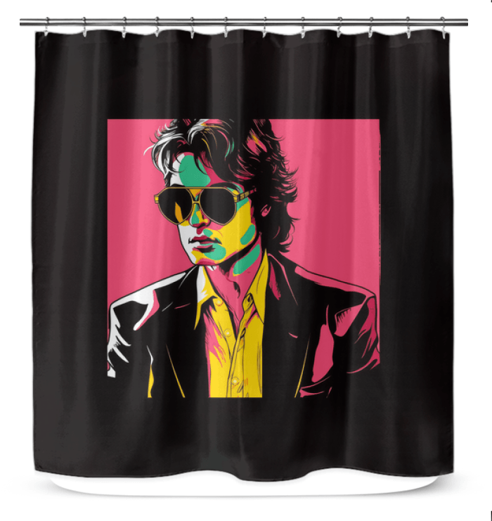 Artistic Fusion Shower Curtain - Beyond T-shirts