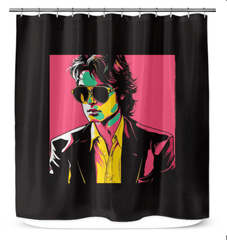 Artistic Fusion Shower Curtain - Beyond T-shirts