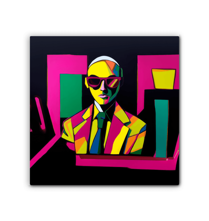 Vibrant Pop Art Fashion Canvas - Beyond T-shirts