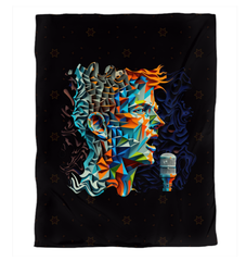 Lyric Landscape Duvet Cover