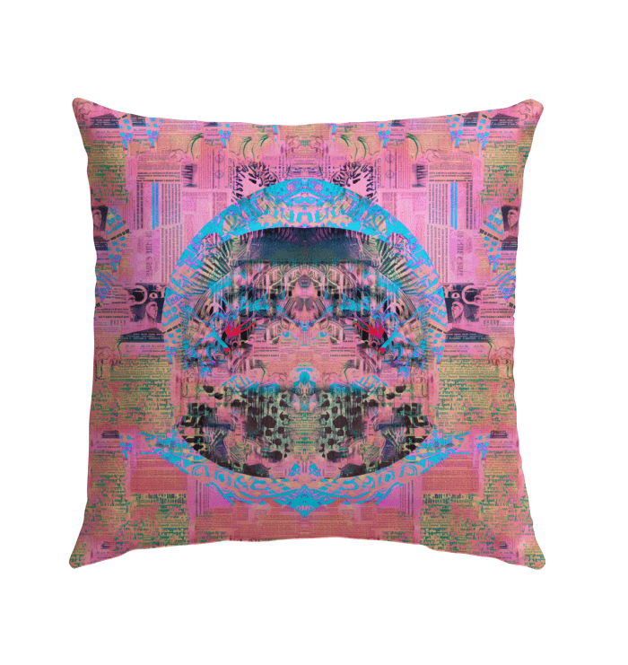 Surfing Odyssey Patio Pillow - Beyond T-shirts