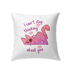 Thinking About You Indoor Pillow