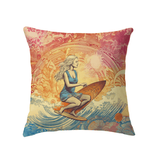 Wave's Serenity Indoor Pillow - Beyond T-shirts