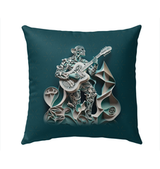 Disco Deck Outdoor Pillow