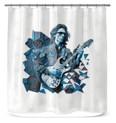 Iconic Beats Shower Curtain