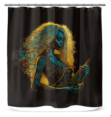 SurArt 129 Shower Curtain - Beyond T-shirts