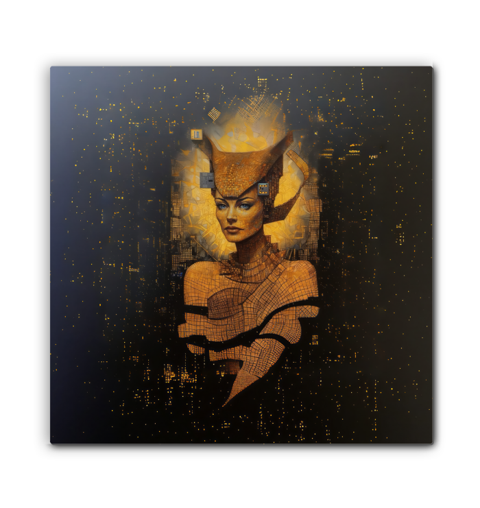 Mystical Wrapped Canvas Artwork - Ethereal Elevation
