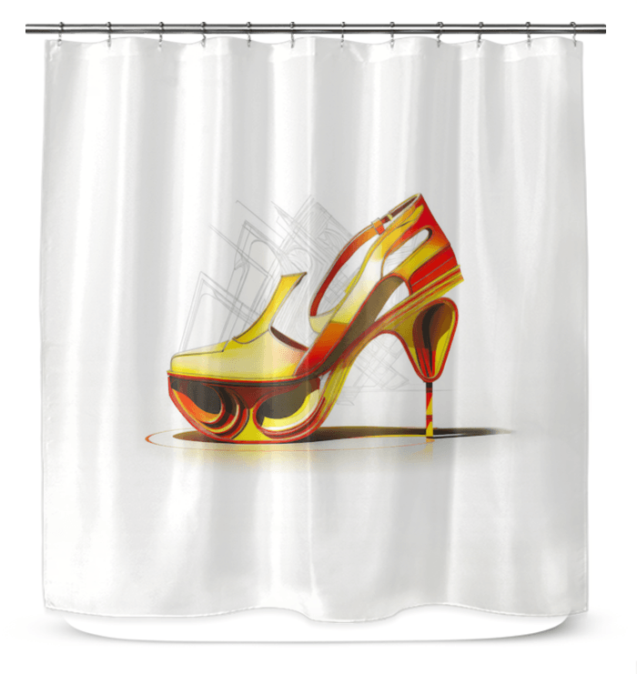 FuturNova Futuristic Shoe Curtain - Beyond T-shirts