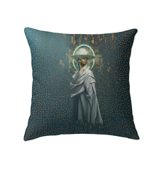 Floral Reverie Stylish Indoor Pillow with elegant floral design.