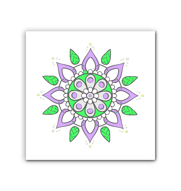 Mandala Blossoms Canvas Triptych - Beyond T-shirts