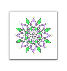 Mandala Blossoms Canvas Triptych - Beyond T-shirts