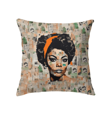 Harmonious Tunes Throw Pillow - Beyond T-shirts