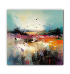 Lakeside Serenity Canvas Art Print