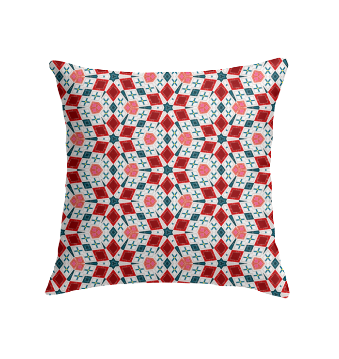 Mystical Kaleidoscope Accent Pillow