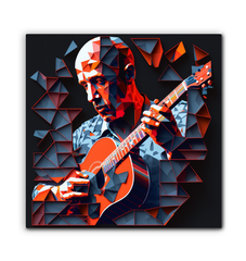 Reggaeton Heat Wrapped Canvas