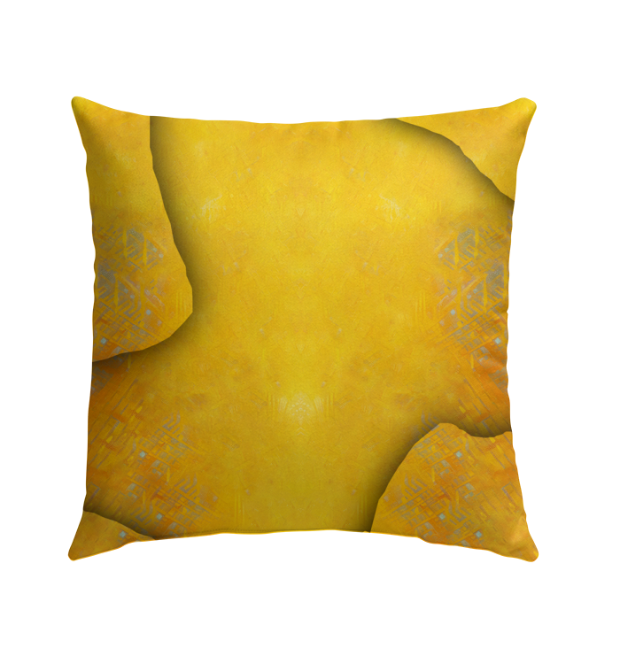 Elephant's Serene Oasis Outdoor Pillow