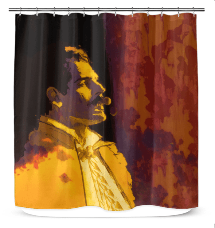 Feel the Music in Your Shower: Premium Curtain - Beyond T-shirts