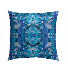 Durable and stylish Kirigami Kite Festival outdoor pillow.