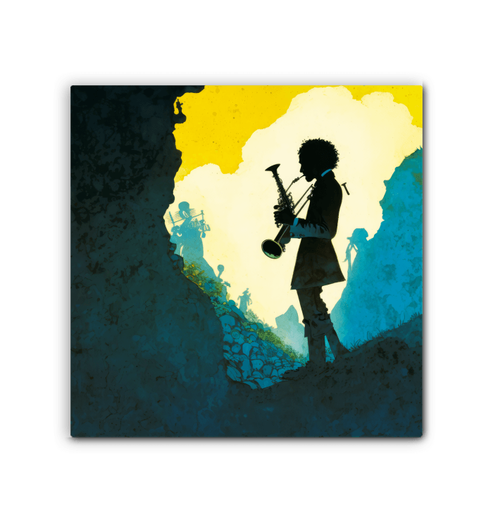 SurArt 124 Wrapped Canvas - Beyond T-shirts