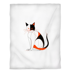 Playful Kitty Paws Duvet Cover