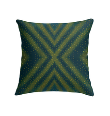 Stylish Indoor Pillow Featuring Enigmatic Escape Pattern