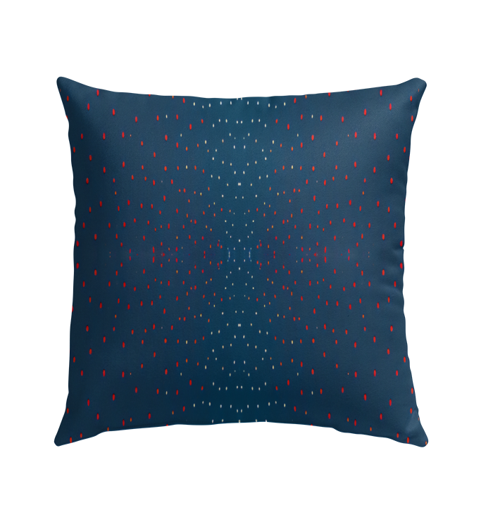 Durable Urban Bliss Outdoor Pillow in a stylish patio setting.