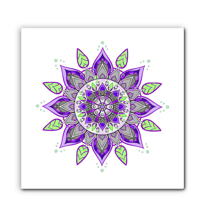 Vibrant Mandala Kaleidoscope Print - Beyond T-shirts