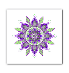 Vibrant Mandala Kaleidoscope Print - Beyond T-shirts