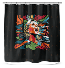 Treble Tranquility Shower Curtain