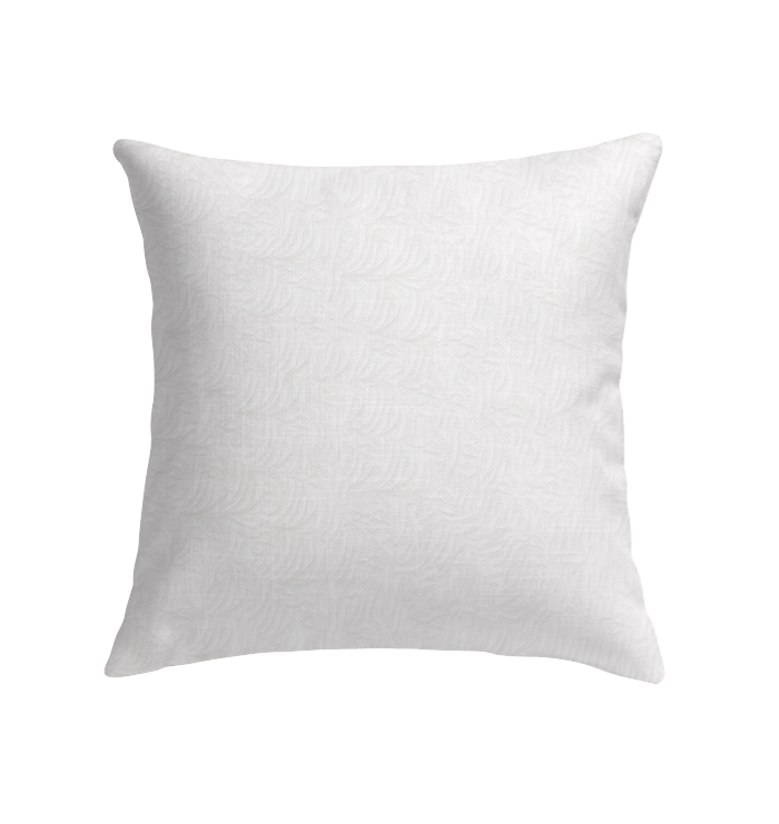 Elegant indoor pillow with coastal breeze theme, adding a luxurious touch to home decor.