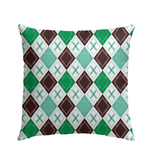 Chic Diamond Mirage Outdoor Pillow