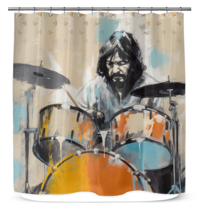 Artistic Whispers Shower Curtain