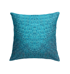 Cozy indoor pillow with Paper Art Safari pattern.
