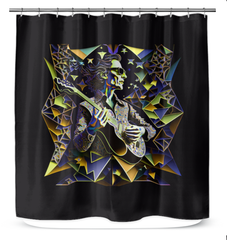 Rhythm Radiance Shower Curtain