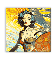 Ocean-inspired Surfing 5 28 Wrapped Art