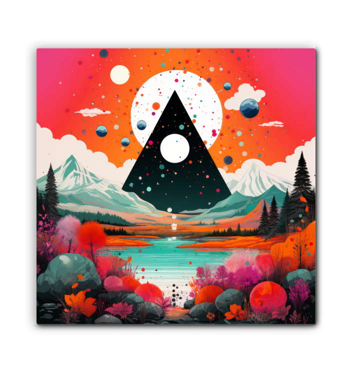 Radiant Reef Underwater Landscape Canvas