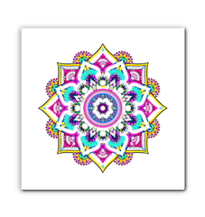 Mandala Ocean Serenity Canvas - Beyond T-shirts