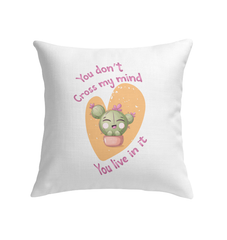 You Dont Cross My Mind Indoor Pillow